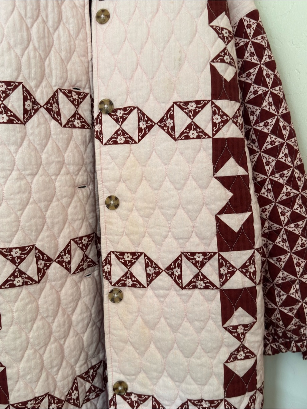 Damson Madder Dahlia Quilted Coat - Picture 7 of 8